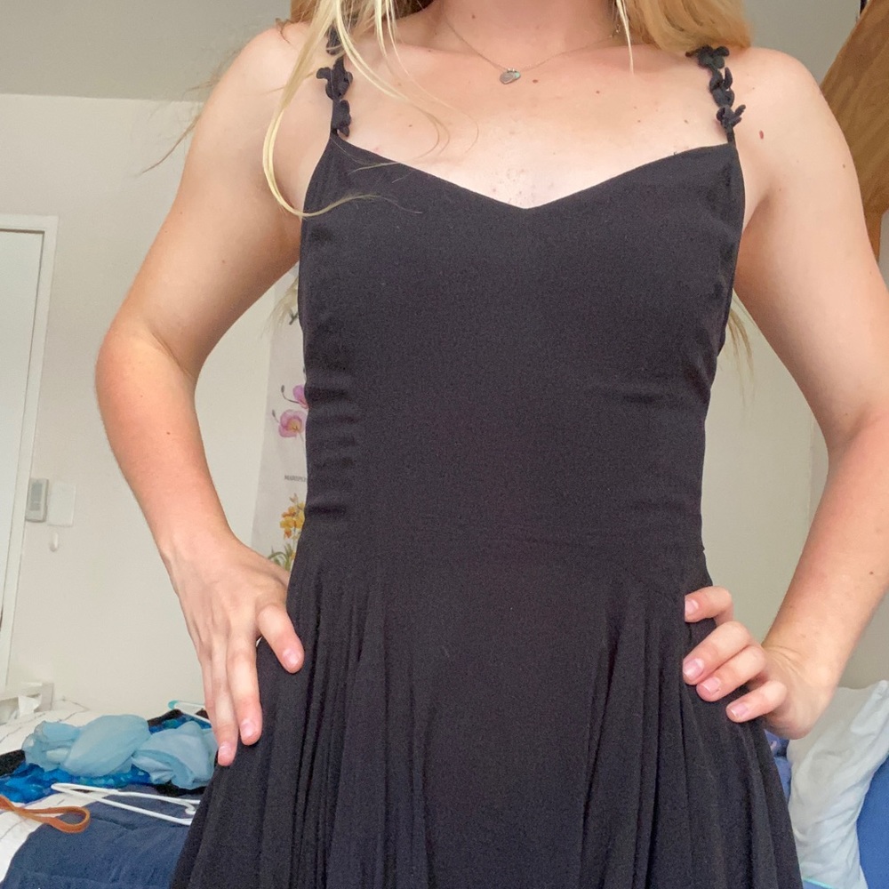 ⭐️Vintage UO Kimchi Blue Appliqué Strap Mini Dress